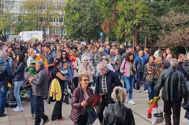 Варна - протест-подкрепа - кмет