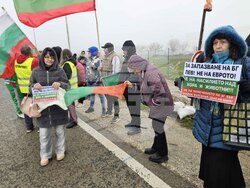 Русе - протест срещу еврото