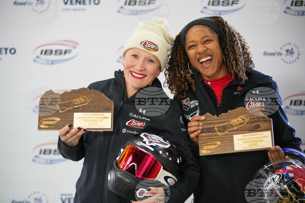 Italy World Cup Bobsled