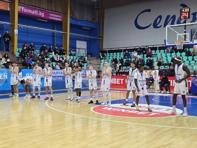 Спартак Плевен претърпя трета поредна загуба в Европейската северна баскетболна лига