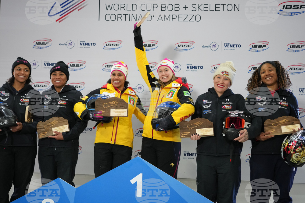 Italy World Cup Bobsled