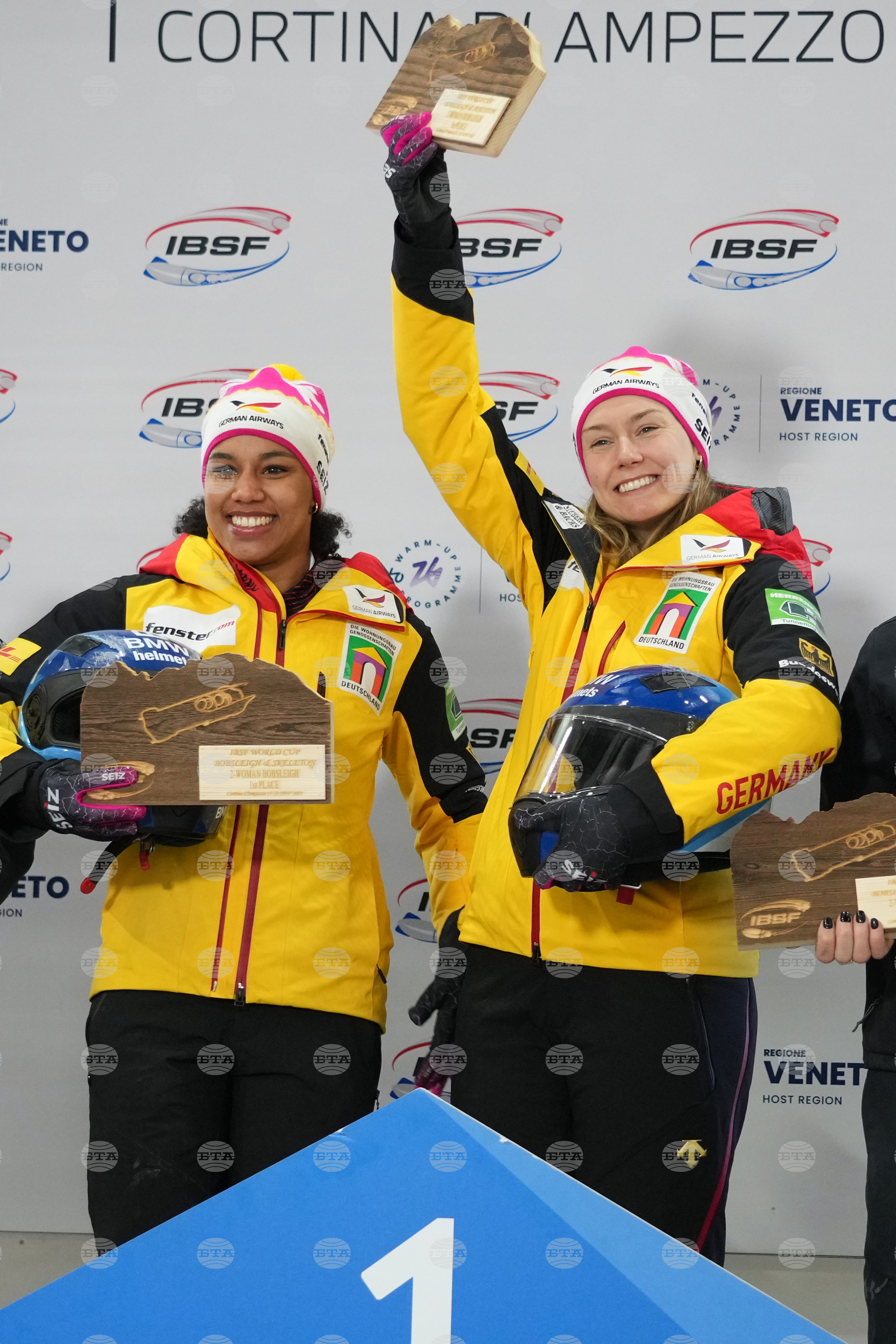 Italy World Cup Bobsled