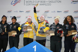 Italy World Cup Bobsled