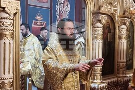 Ямбол - храм „Св. Александър Невски” - литургия