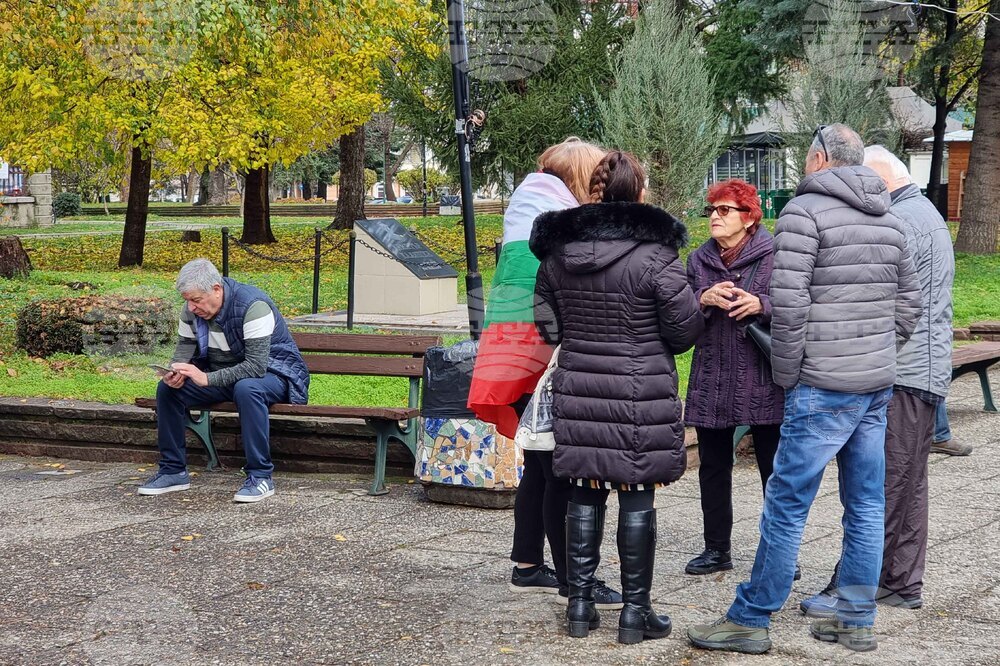 Кюстендил - протест-подкрепа - референдум - евро