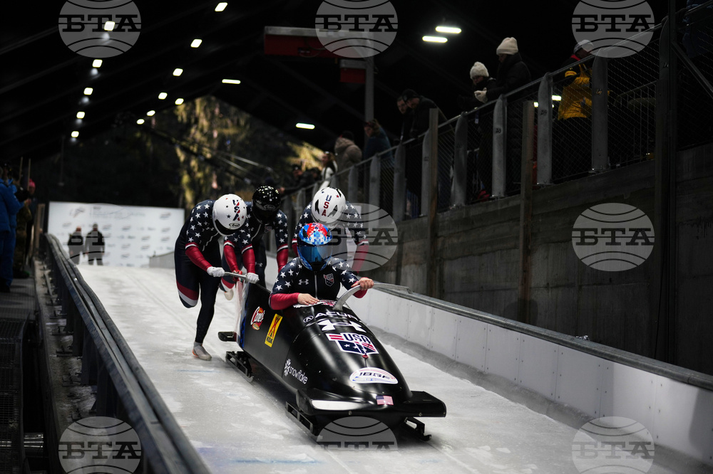 Italy World Cup Bobsled