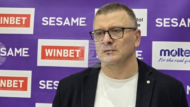 „Доволен съм от нападението“, каза след победата над Академик Бултекс 99 треньорът на баскетболния Спартак Плевен Тодор Тодоров