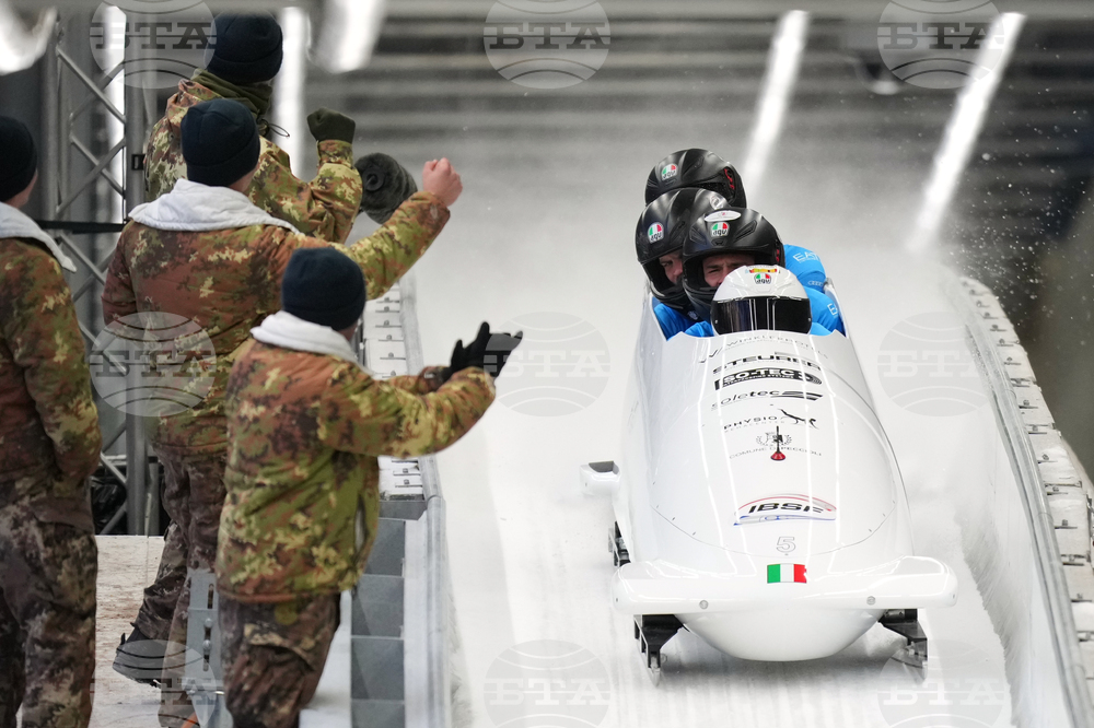 Italy World Cup Bobsled