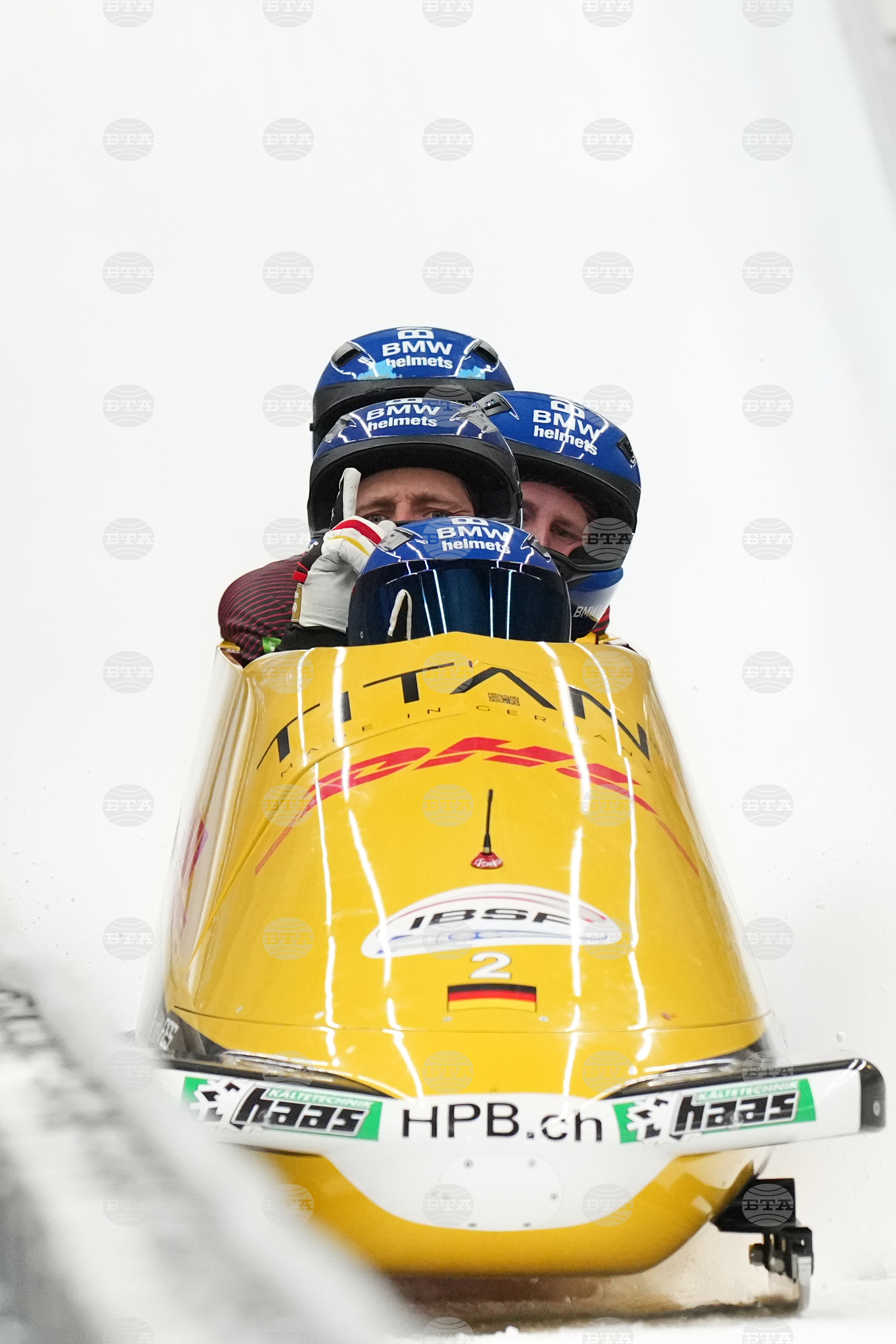 Italy World Cup Bobsled