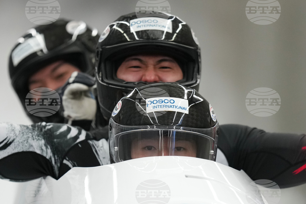 APTOPIX Italy World Cup Bobsled