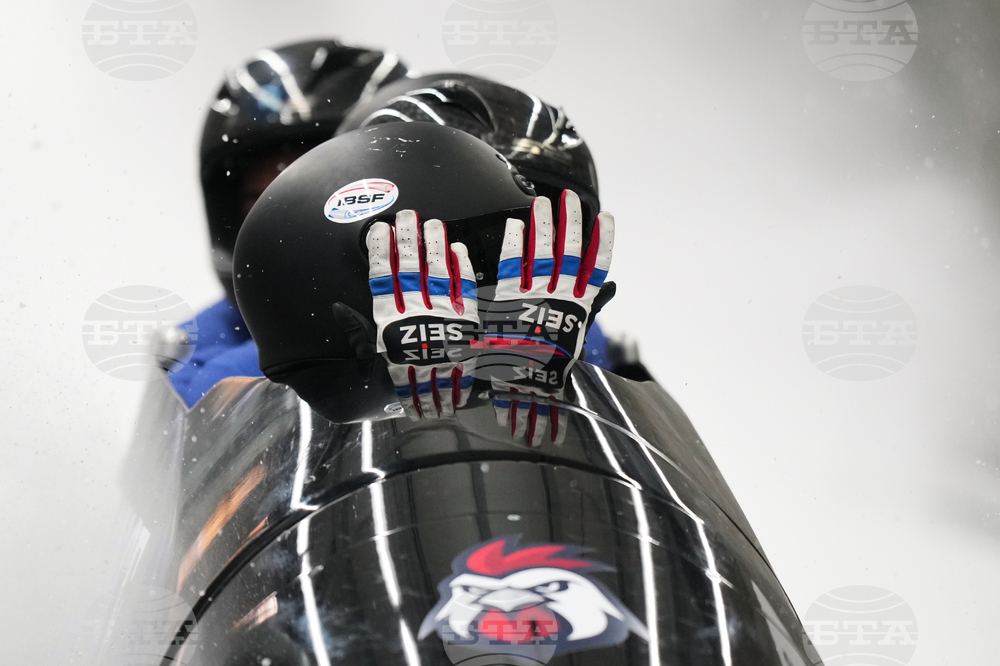 APTOPIX Italy World Cup Bobsled