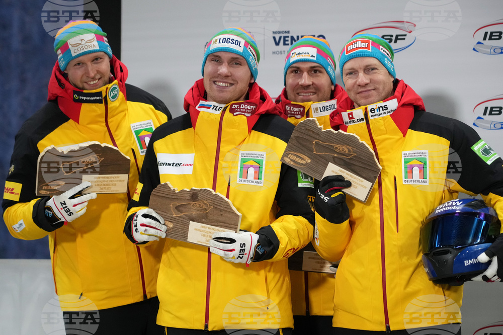 Italy World Cup Bobsled