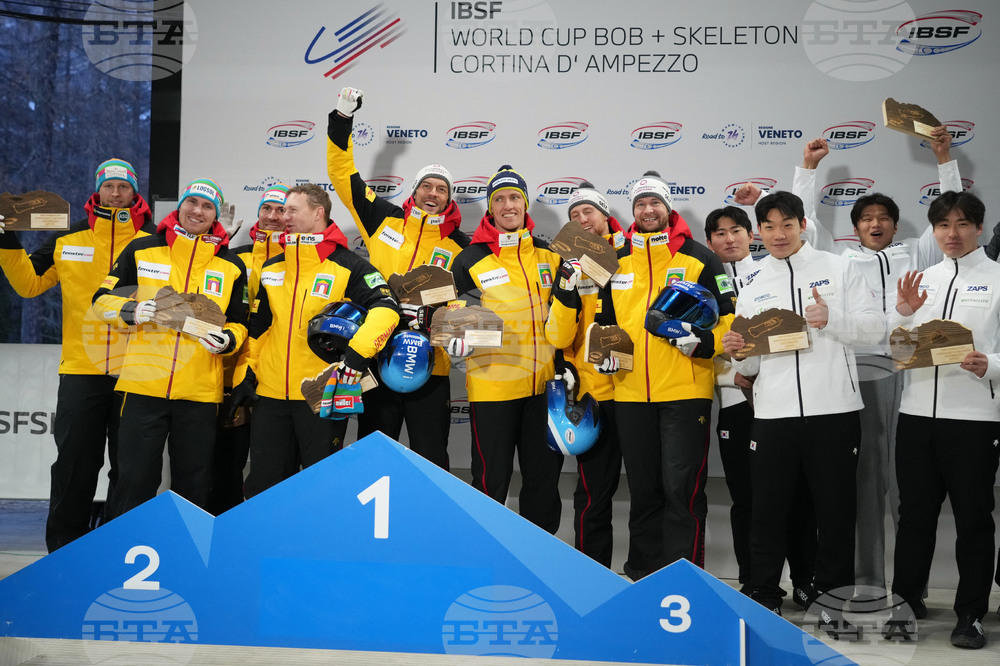 Italy World Cup Bobsled