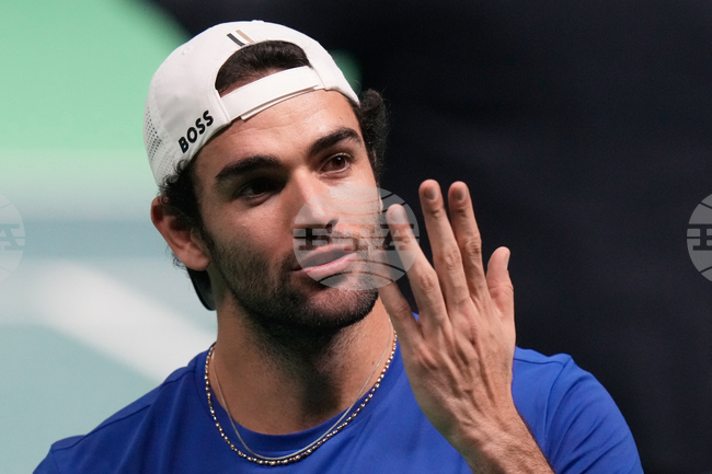 Италианският тенисист Матео Беретини се оттегли от Откритото първенство на Австралия поради контузия