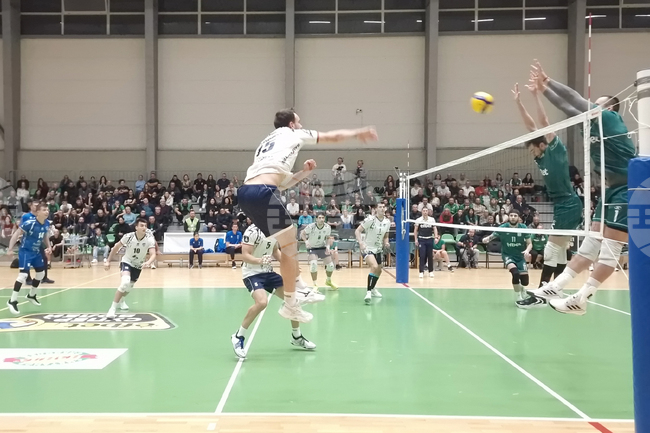 Волейболният Левски победи Берое като гост в мъжкото волейболното първенство и нанесе първа загуба на старозагорци