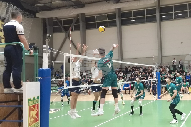 Лесна победа за Левски над Славия в мъжкото волейборно първенство, Локомотив Авия и Дея Спорт (Бургас) също постигнаха успехи в кръга