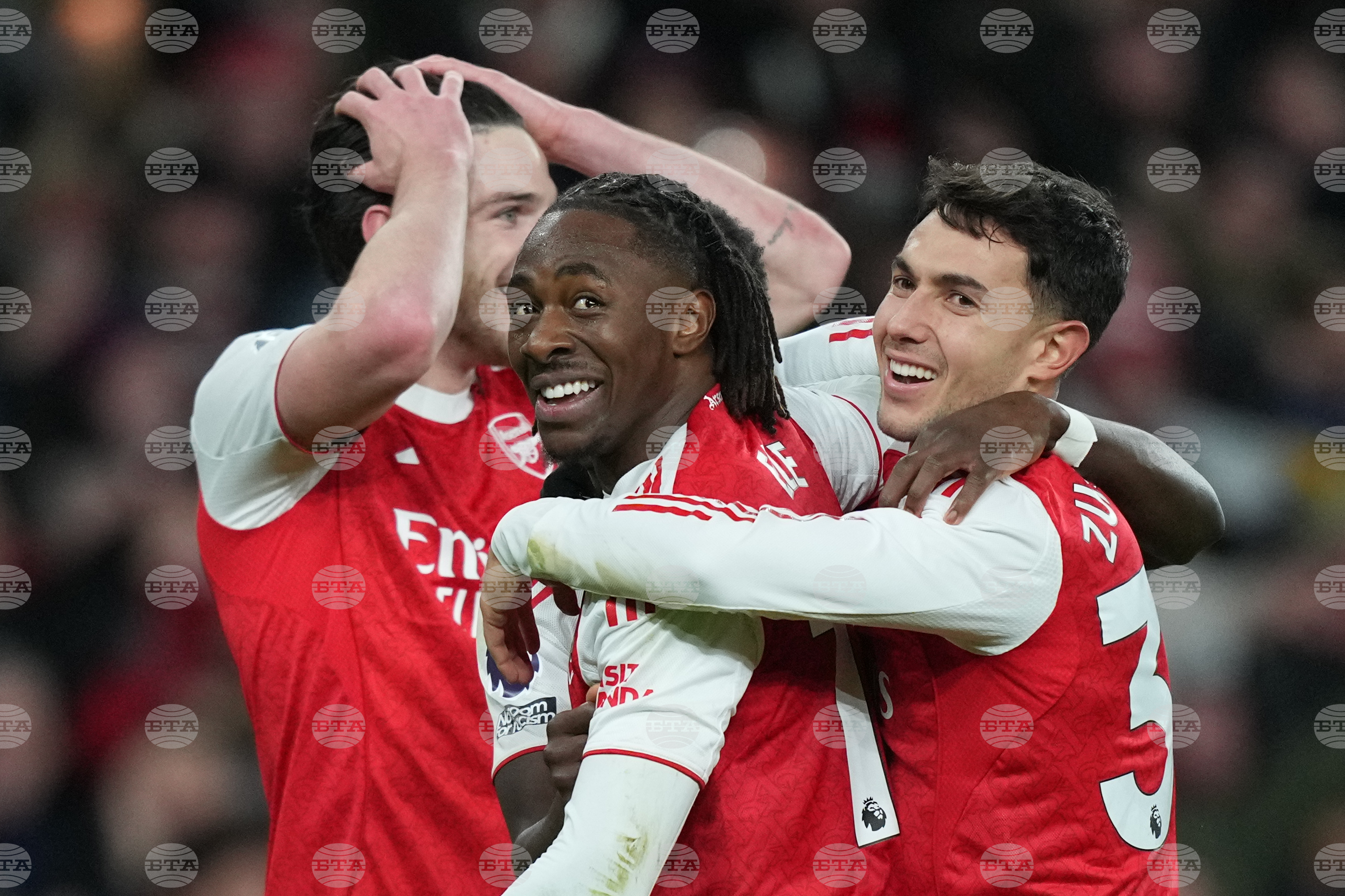 Leandro Trossard popeljal Arsenal v vodstvo proti Tottenhamu