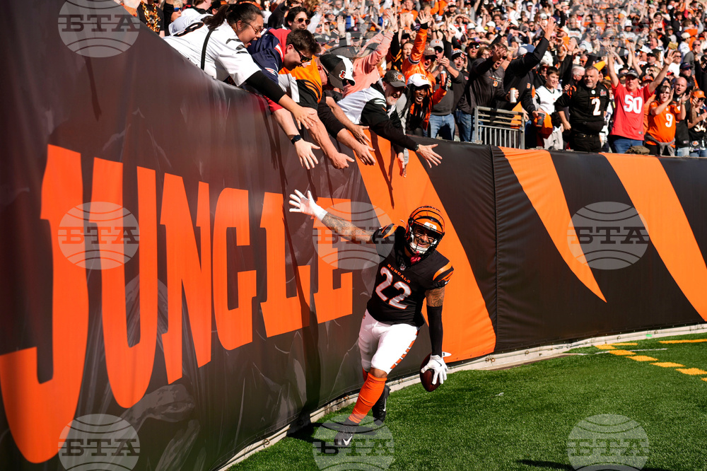 APTOPIX Patriots Bengals Football