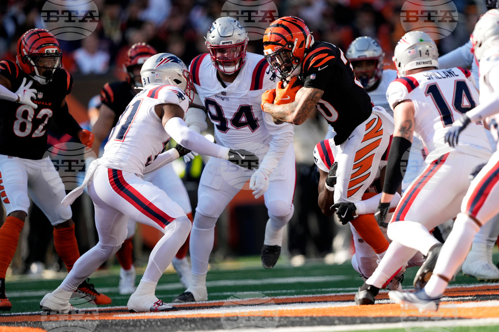 Patriots Bengals Football