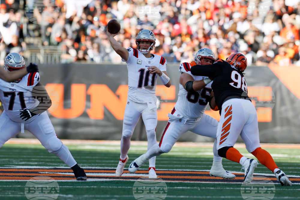 Patriots Bengals Football