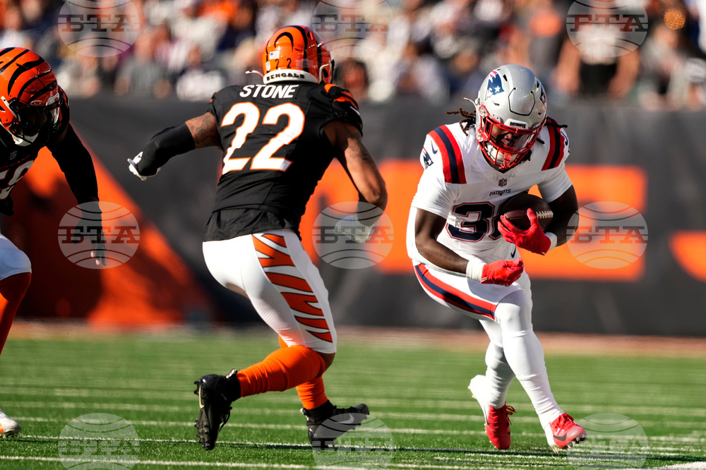Patriots Bengals Football