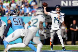 Seahawks Titans Football