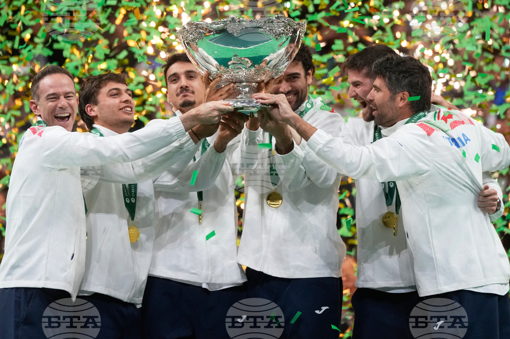 APTOPIX Italy Davis Cup Tennis