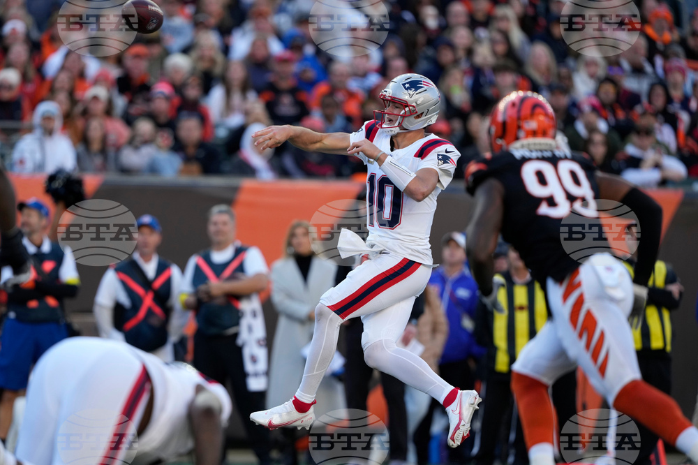 Patriots Bengals Football