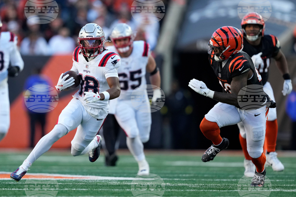 Patriots Bengals Football