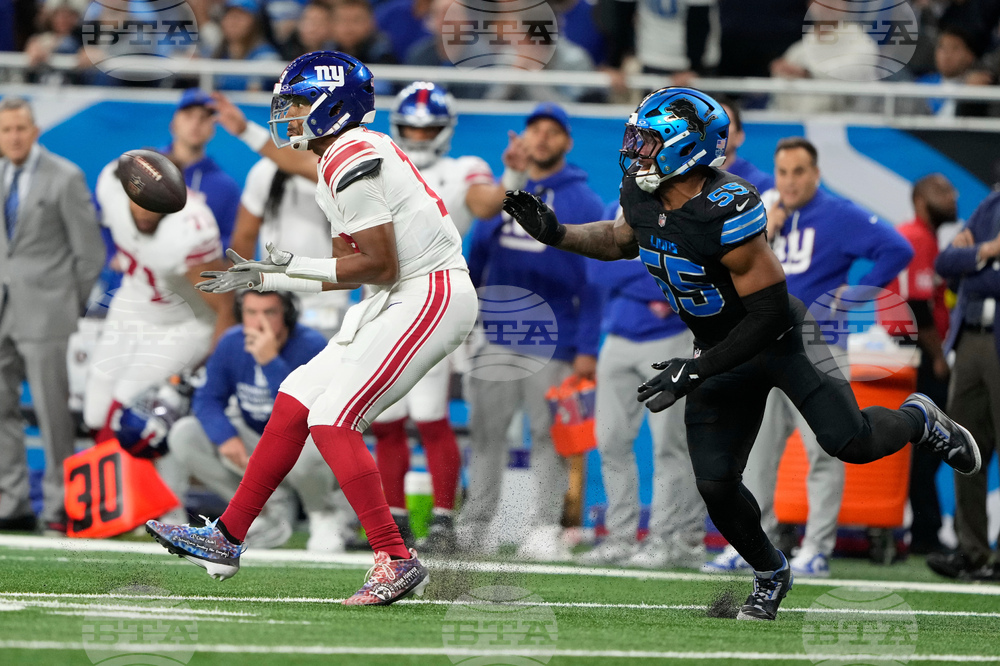 Giants Lions Football