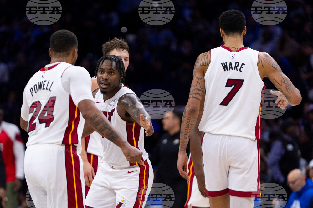 Heat 76ers Basketball