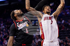 Heat 76ers Basketball