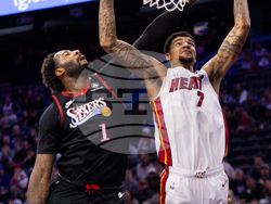Heat 76ers Basketball