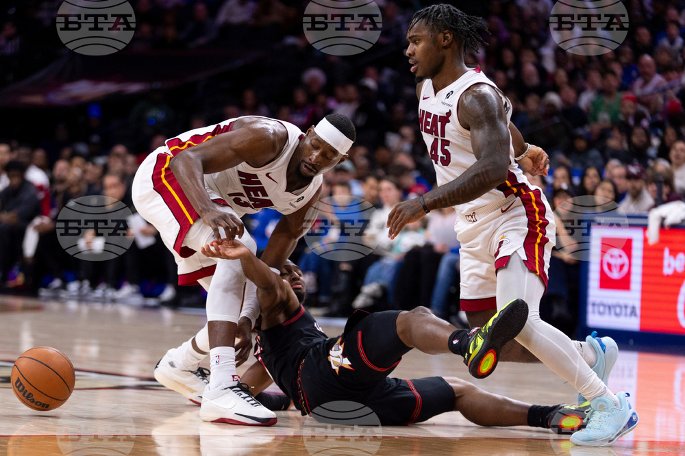 Heat 76ers Basketball