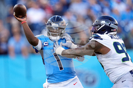 Seahawks Titans Football