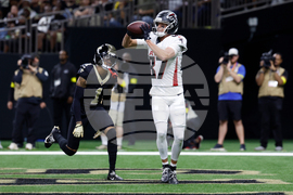 APTOPIX Falcons Saints Football