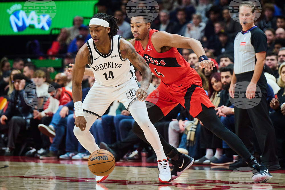 Nets Raptors Basketball