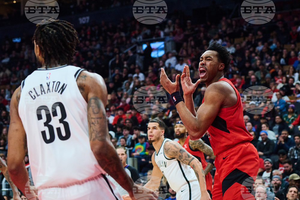 Nets Raptors Basketball