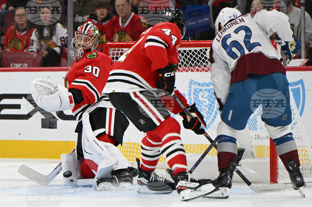 Avalanche Blackhawks Hockey