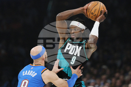 Trail Blazers Thunder Basketball