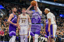 Lakers Jazz Basketball