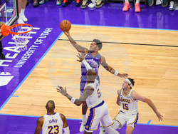 Lakers Jazz Basketball