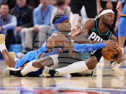 Trail Blazers Thunder Basketball