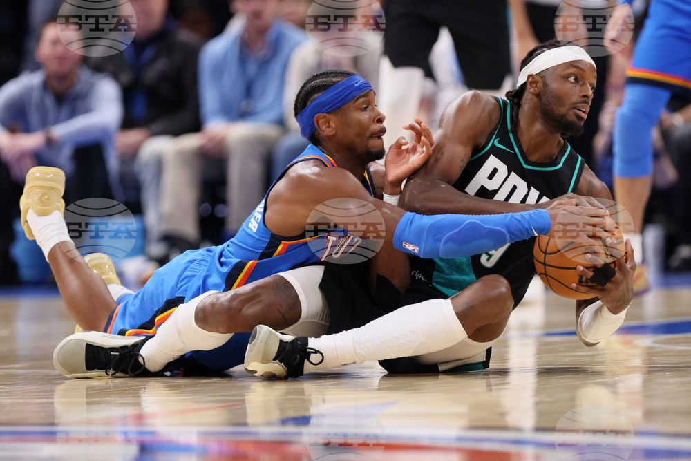 Trail Blazers Thunder Basketball