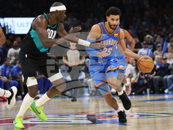 Trail Blazers Thunder Basketball