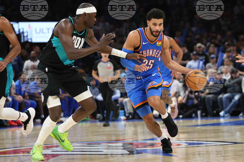 Trail Blazers Thunder Basketball