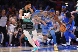 Trail Blazers Thunder Basketball