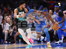 Trail Blazers Thunder Basketball