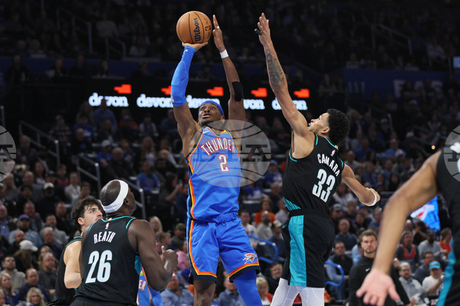 Оклахома Сити надделя над Портланд в НБА и продължи серията си от поредни победи на девет