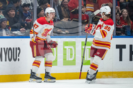 Flames Canucks Hockey